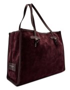 GIANNI CHIARINI Geantă shopper + borsetă MARCELLA | piele întoarsă