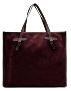 GIANNI CHIARINI Geantă shopper + borsetă MARCELLA | piele întoarsă