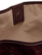 GIANNI CHIARINI Geantă shopper + borsetă MARCELLA | piele întoarsă