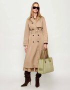 GIANNI CHIARINI Geantă shopper + borsetă MARCELLA | piele întoarsă