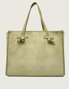 GIANNI CHIARINI Geantă shopper + borsetă MARCELLA | piele întoarsă