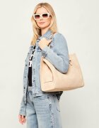 GIANNI CHIARINI Geantă shopper + borsetă MARCELLA | piele întoarsă