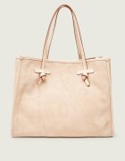 GIANNI CHIARINI Geantă shopper + borsetă MARCELLA | piele întoarsă