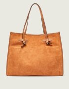 GIANNI CHIARINI Geantă shopper + borsetă MARCELLA | piele întoarsă