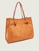 GIANNI CHIARINI Geantă shopper + borsetă MARCELLA | piele întoarsă