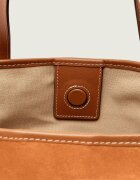 GIANNI CHIARINI Geantă shopper + borsetă MARCELLA | piele întoarsă