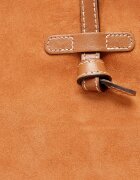 GIANNI CHIARINI Geantă shopper + borsetă MARCELLA | piele întoarsă