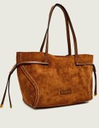 GIANNI CHIARINI Geantă shopper + borsetă VIOLETTE | piele întoarsă