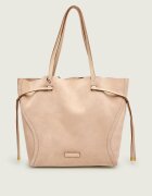 GIANNI CHIARINI Geantă shopper + borsetă VIOLETTE | piele întoarsă