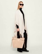 GIANNI CHIARINI Geantă shopper + borsetă VIOLETTE | piele întoarsă