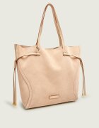 GIANNI CHIARINI Geantă shopper + borsetă VIOLETTE | piele întoarsă