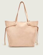GIANNI CHIARINI Geantă shopper + borsetă VIOLETTE | piele întoarsă