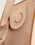GIANNI CHIARINI Geantă shopper + borsetă VIOLETTE | piele întoarsă