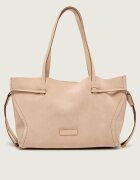 GIANNI CHIARINI Geantă shopper + borsetă VIOLETTE | piele întoarsă