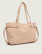 GIANNI CHIARINI Geantă shopper + borsetă VIOLETTE | piele întoarsă