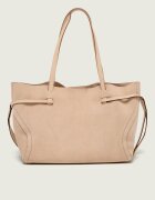 GIANNI CHIARINI Geantă shopper + borsetă VIOLETTE | piele întoarsă