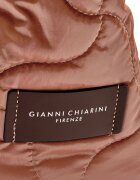 GIANNI CHIARINI Geantă shopper cu două fețe + borsetă Marcella cu adaos de piele