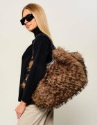 GIANNI CHIARINI Geantă shopper Dua | shearling