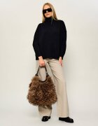 GIANNI CHIARINI Geantă shopper Dua | shearling