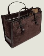 GIANNI CHIARINI Geantă shopper Marcella | piele întoarsă