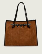 GIANNI CHIARINI Geantă shopper Marcella | piele întoarsă