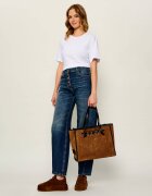 GIANNI CHIARINI Geantă shopper Marcella | piele întoarsă