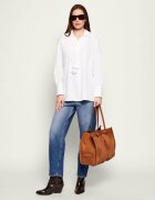 GIANNI CHIARINI Geantă shopper MARCELLA | piele întoarsă