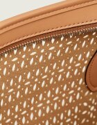 GIANNI CHIARINI Geantă shopper MASHUP cu adaos de piele