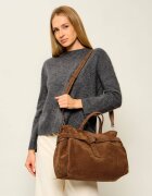 GIANNI CHIARINI Geantă shopper Miranda | piele întoarsă