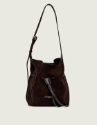 GIANNI CHIARINI Geantă tip sac + borsetă Sienna | piele întoarsă