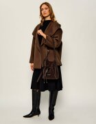 GIANNI CHIARINI Geantă tip sac + borsetă Sienna | piele întoarsă