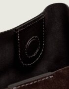 GIANNI CHIARINI Geantă tip sac + borsetă Sienna | piele întoarsă