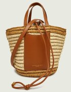 GIANNI CHIARINI Geantă tip sac Mae cu adaos de piele