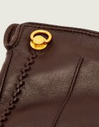 GIANNI CHIARINI Mănuși de piele cu adaos de lână