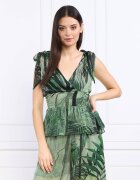 Guess Bluză | Regular Fit cu adaos de mătase