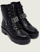 Guess Botine cu platformă Yanzy cu adaos de piele