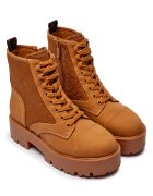 Guess Botine Vaina cu adaos de piele