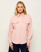 Guess Cămașă Lara | Relaxed fit | cu adaos de in