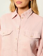 Guess Cămașă Lara | Relaxed fit | cu adaos de in