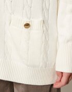 Guess Cardigan Elsa | Relaxed fit cu adaos de lână