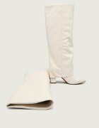 Guess Cizme cu toc Garica cu adaos de piele