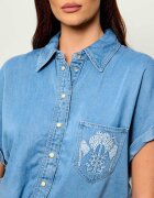 Guess De blugi cămașă Ambra | Cropped Fit
