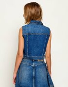 Guess De blugi vestă Jill | Cropped Fit
