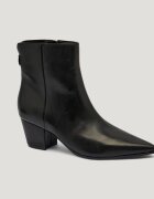 Guess De piele botine cu toc Halisa