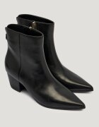 Guess De piele botine cu toc Halisa
