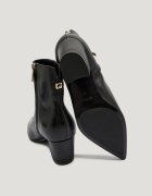 Guess De piele botine cu toc Halisa