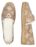 Guess Espadrile Jolandon cu adaos de piele