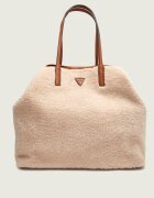Guess Geantă shopper 2 în 1 VICTTORIA | shearling