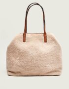 Guess Geantă shopper 2 în 1 VICTTORIA | shearling
