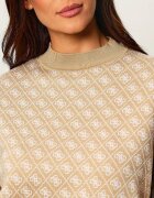 Guess Guler înalt AUBREY| Loose fit cu adaos de lână